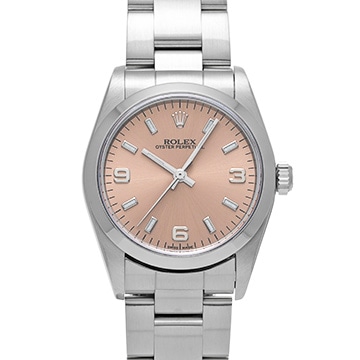 ロレックス オイスターパーペチュアル 77080 ピンク ユニセックス 時計 【中古】【wristwatch】