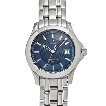 オメガ シーマスター 120 クォーツ 2511.81 ブルー メンズ 時計 【中古】【wristwatch】