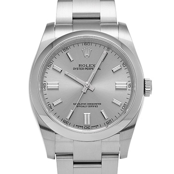 ロレックス オイスターパーペチュアル 36 116000 シルバー メンズ 時計 【中古】【wristwatch】