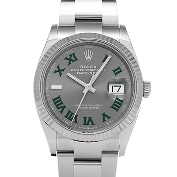 ロレックス デイトジャスト 36 126234 スレート メンズ 時計 【中古】【wristwatch】