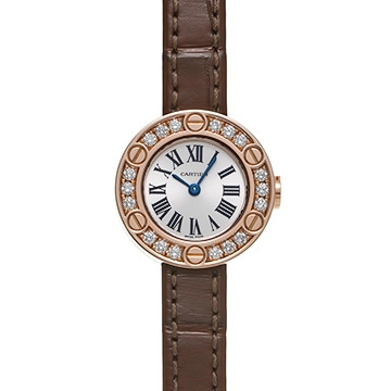 カルティエ ラブ ウォッチ SM WE800631 シルバー レディース 時計 【中古】【wristwatch】