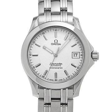 オメガ シーマスター 120 2501.21 ホワイト メンズ 時計 【中古】【wristwatch】