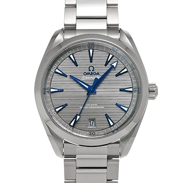 オメガ シーマスター アクアテラ コーアクシャル マスタークロノメーター 220.10.41.21.06.001 グレー メンズ 時計 【中古】【wristwatch】
