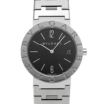 ブルガリ ブルガリブルガリ BB33SS ブラック ユニセックス 時計 【中古】【wristwatch】