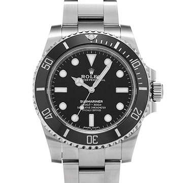 ロレックス サブマリーナ 114060 ブラック メンズ 時計 【中古】【wristwatch】