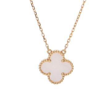 ヴァン クリーフ&アーペル ヴィンテージアルハンブラ ネックレス ゴールド VCARA45900 K18イエローゴールド YG レディース ジュエリー 【中古】【jewelry】