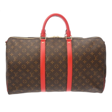 ルイ ヴィトン モノグラム キーポル バンドリエール 50 2WAY ポピーレッド M44740 モノグラムキャンバス ユニセックス バッグ 【中古】【bag】