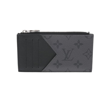 ルイ ヴィトン モノグラムエクリプスリバース コインカードホルダー ブラック M69533 モノグラムキャンバス メンズ 財布 【中古】【purse】