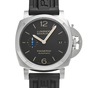パネライ ルミノールマリーナ 1950 3デイズ オートマティック アッチャイオ PAM01392 ブラック メンズ 時計 【中古】【wristwatch】