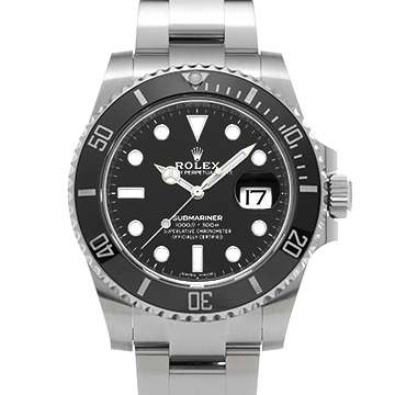 ロレックス サブマリーナ デイト 116610LN ブラック メンズ 時計 【中古】【wristwatch】