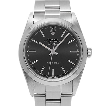 ロレックス エアキング 14000 ブラック メンズ 時計 【中古】【wristwatch】