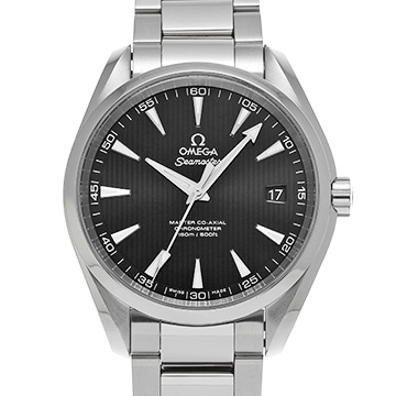 オメガ シーマスター アクアテラ マスターコーアクシャル 231.10.42.21.01.003 ブラック メンズ 時計 【中古】【wristwatch】