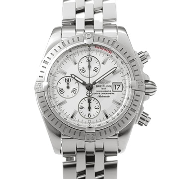 ブライトリング クロノマット エボリューション A13356 シルバー メンズ 時計 【中古】【wristwatch】