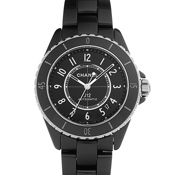 シャネル J12 キャリバー12.1 38MM H5697 ブラックラッカー メンズ 時計 【中古】【wristwatch】
