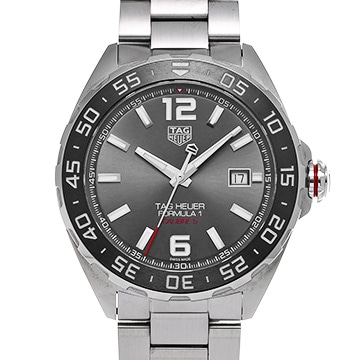 タグ ホイヤー フォーミュラ1 キャリバー5 WAZ2011.BA0842 グレー メンズ 時計 【中古】【wristwatch】
