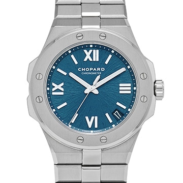 ショパール アルパイン イーグル ラージ 298600-3001 ブルー メンズ 時計 【中古】【wristwatch】