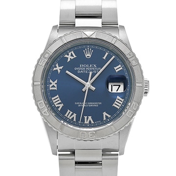 ロレックス デイトジャスト サンダーバード 16264 ブルー メンズ 時計 【中古】【wristwatch】