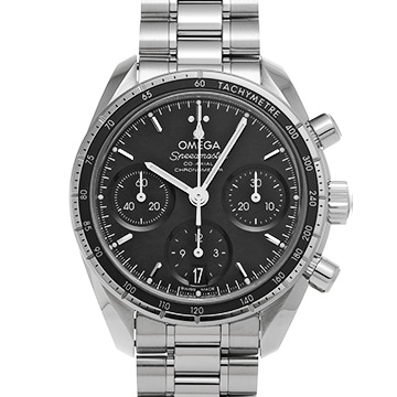 オメガ スピードマスター 38 コーアクシャル 324.30.38.50.01.001 ブラック メンズ 時計 【中古】【wristwatch】