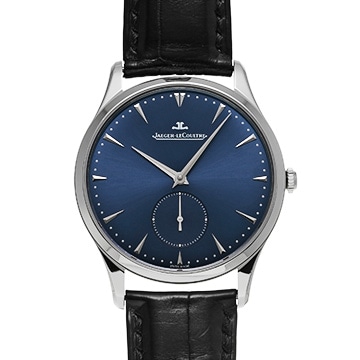 ジャガー ルクルト マスター グランド ウルトラスリム スモールセコンド Q1358480 ブルー メンズ 時計 【中古】【wristwatch】