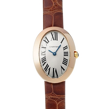 カルティエ ベニュワール SM W8000007 シルバー レディース 時計 【中古】【wristwatch】