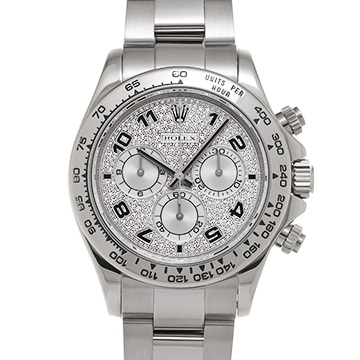 ロレックス コスモグラフ デイトナ 116509ZEA パヴェダイヤモンド/シルバー メンズ 時計 【中古】【wristwatch】