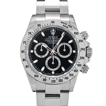 ロレックス コスモグラフ デイトナ 116520 ブラック メンズ 時計 【中古】【wristwatch】