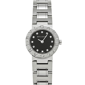 ブルガリ ブルガリ ブルガリ BB23SS ブラック/ダイヤモンド レディース 時計 【中古】【wristwatch】