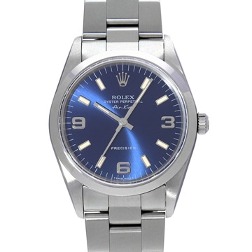 ロレックス エアキング 14000 ブルー メンズ 時計 【中古】【wristwatch】