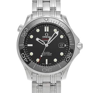オメガ シーマスター ダイバー300 コーアクシャル 212.30.41.20.01.003 ブラック メンズ 時計 【中古】【wristwatch】