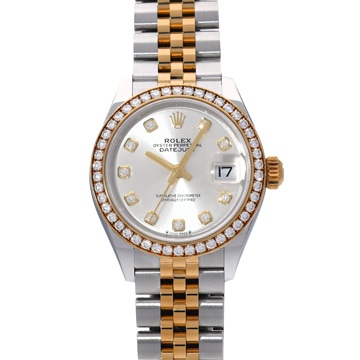 ロレックス レディ デイトジャスト 28 279383RBR シルバー/ダイヤモンド レディース 時計 【中古】【wristwatch】