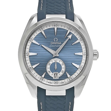 オメガ シーマスター アクアテラ 150 コーアクシャル マスタークロノメーター 220.12.41.21.03.005 ブルー メンズ 時計 【中古】【wristwatch】