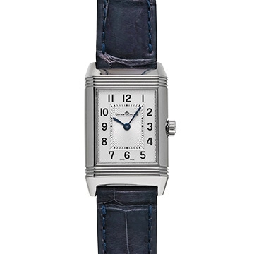 ジャガー ルクルト レベルソ クラシック スモール デュエット Q2668432 シルバー/ブラック レディース 時計 【中古】【wristwatch】