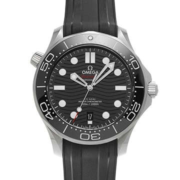 オメガ シーマスター ダイバー300 コーアクシャル マスタークロノメーター 210.32.42.20.01.001 ブラック メンズ 時計 【中古】【wristwatch】