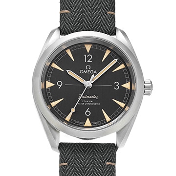オメガ シーマスター レイルマスター コーアクシャル マスタークロノメーター 220.12.40.20.01.001 ブラック メンズ 時計 【中古】【wristwatch】