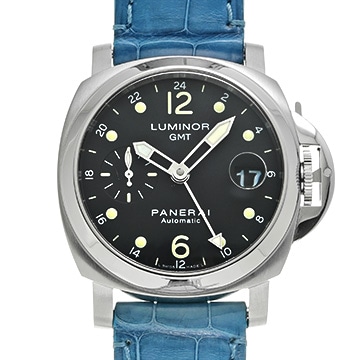 パネライ ルミノール GMT PAM00159 ブラック メンズ 時計 【中古】【wristwatch】
