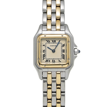カルティエ パンテール SM W25029B6 シルバー レディース 時計 【中古】【wristwatch】