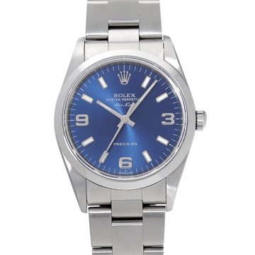 ロレックス エアキング 14000M ブルー メンズ 時計 【中古】【wristwatch】