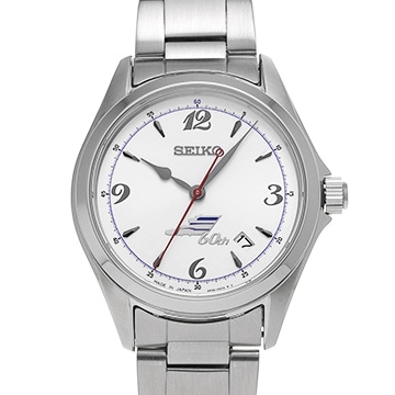 セイコー 東海道新幹線開業60周年記念 4R35-06V0 ホワイト メンズ 時計 【中古】【wristwatch】