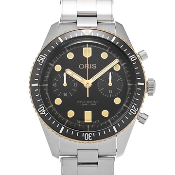 オリス ダイバーズ 65 01 771 7744 4354 ブラック メンズ 時計 【中古】【wristwatch】