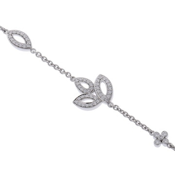 ハリー ウィンストン リリークラスター ブレスレット ミニ シルバー BRDPRD1MLC Pt950プラチナ レディース ジュエリー 【中古】【jewelry】