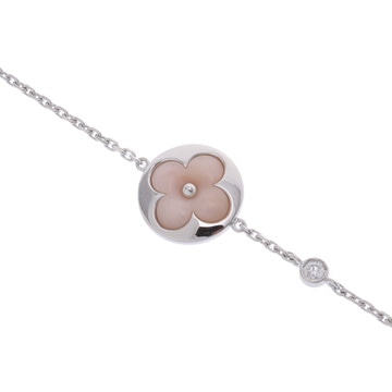 ルイ ヴィトン サンナクレ ブレスレット 1PD シルバー K18ホワイトゴールド WG レディース ジュエリー 【中古】【jewelry】