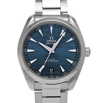 オメガ シーマスター アクアテラ コーアクシャル 220.10.41.21.03.004 ブルー メンズ 時計 【中古】【wristwatch】