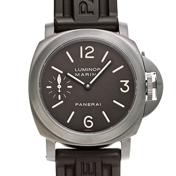 パネライ ルミノールマリーナ PAM00061 ブラック メンズ 時計 【中古】【wristwatch】