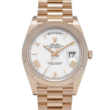 ロレックス デイデイト 40 228235 ホワイト メンズ 時計 【新品】【wristwatch】