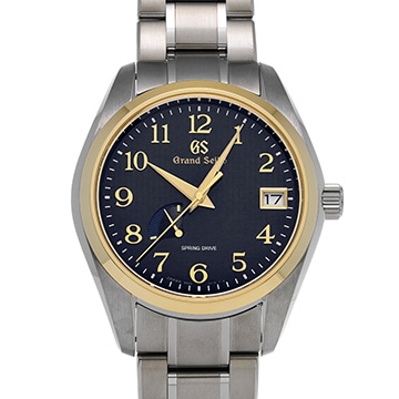 グランドセイコー ヘリテージコレクション スプリングドライブ 日本橋三越本店限定モデル SBGA432 ミッドナイトブルー メンズ 時計 【中古】【wristwatch】