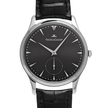 ジャガー ルクルト マスター グランド ウルトラスリム Q1358470 ブラック メンズ 時計 【中古】【wristwatch】