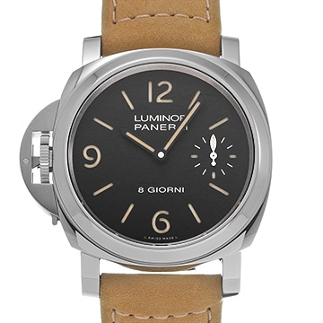 パネライ ルミノール デストロ オット ジョルニ PAM01655 ブラック メンズ 時計 【中古】【wristwatch】