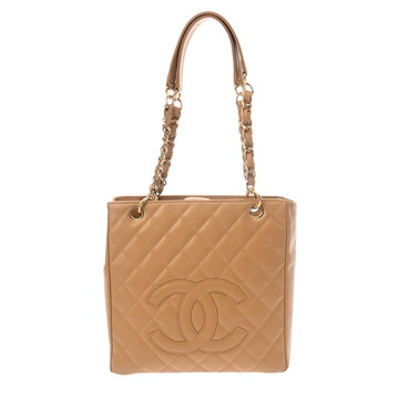 シャネル マトラッセ PST ベージュ A20994 キャビアスキン レディース バッグ 【中古】【bag】