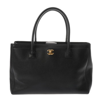 シャネル エグゼクティブトート ブラック A15206 カーフスキン レディース バッグ 【中古】【bag】