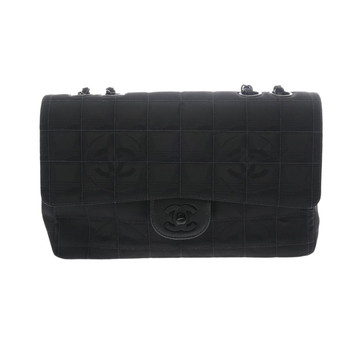 シャネル チェーンショルダー ニュートラベル ブラック ナイロン レディース バッグ 【中古】【bag】
